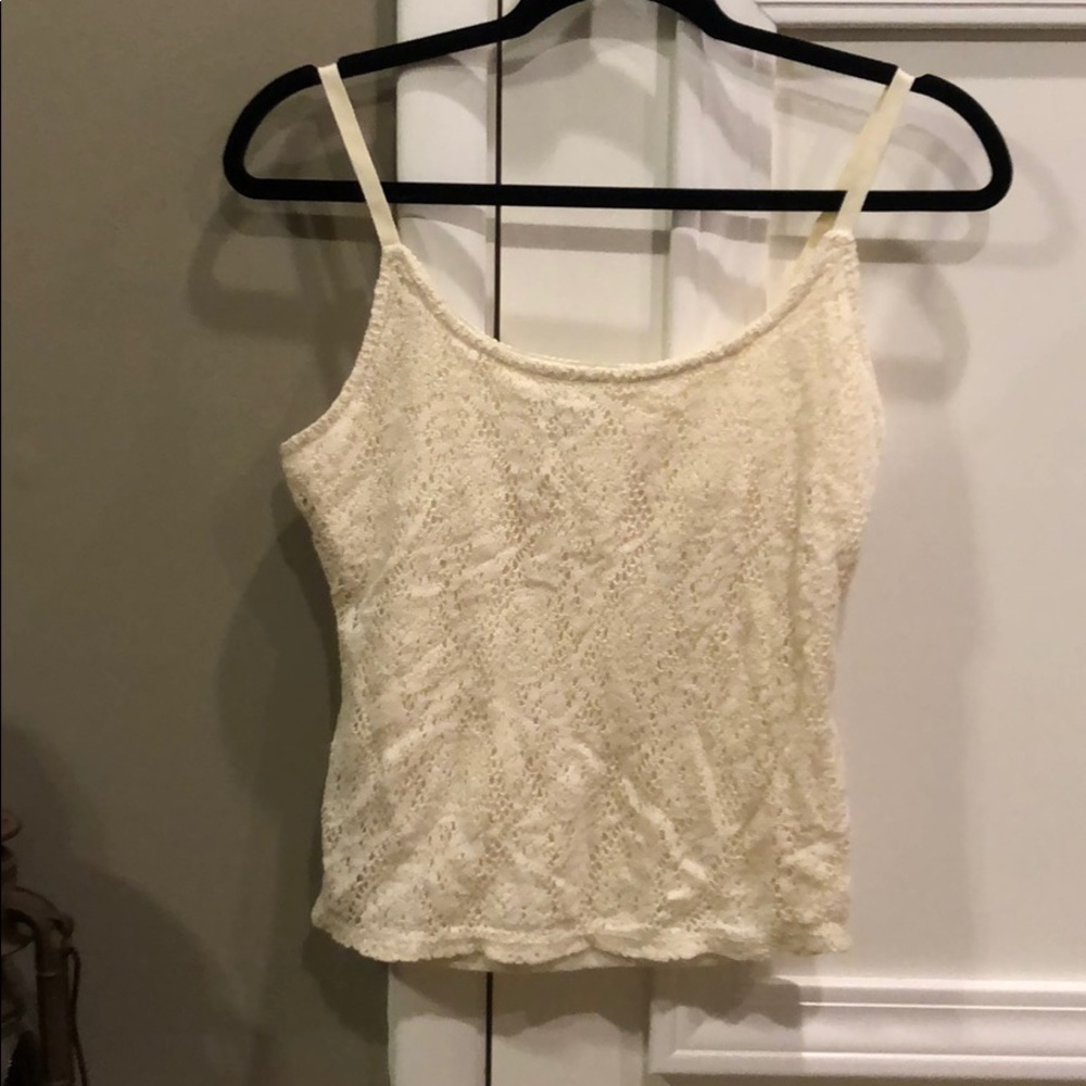 White Knit Cami